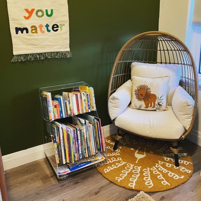 user image by @justusplustwo, Best Choice Products Wicker Egg Chair Oversized Indoor Outdoor Patio Lounger w/ Steel Frame, 440lb Capacity