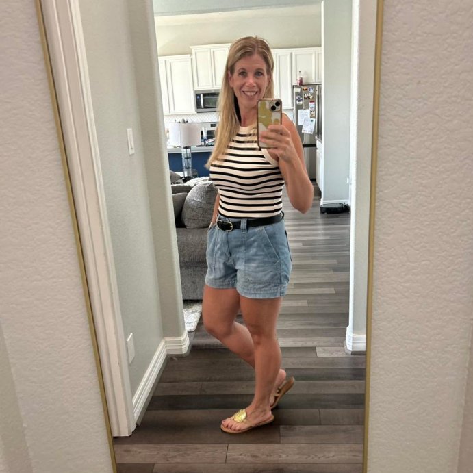 user image by @happily_ever_stylish, Women's Slim Fit Ribbed Tank Top - A New Day™