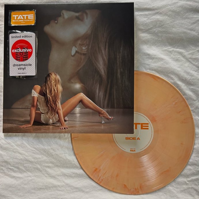 user image by @seawitchvinyl, Tate McRae - So Close to What
