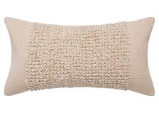 Shop Coussin Inala 12x22 lait and more
