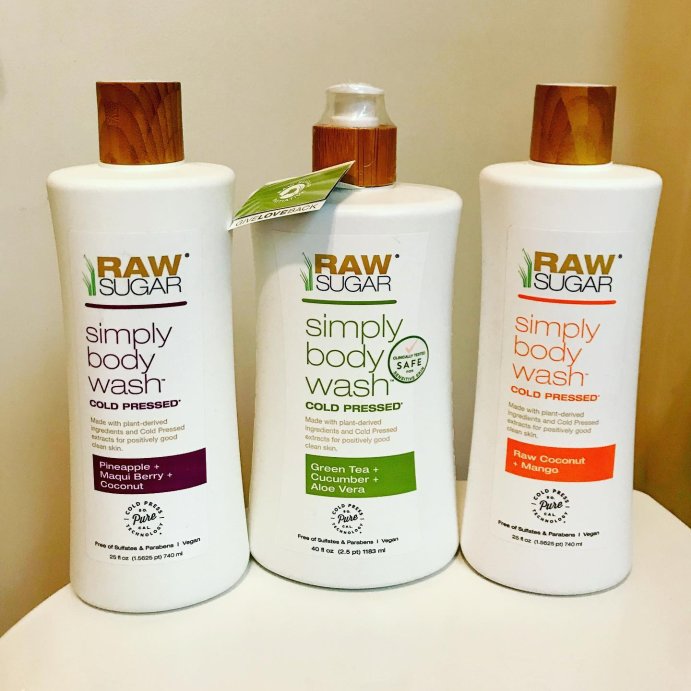 user image by @my_fav_vegan_things, Raw Sugar Simply Body Wash for Sensitive Skin - Green Tea + Cucumber + Aloe Vera - 40 fl oz