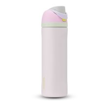 Shop Bouteille d'eau réutilisable portative isotherme en acier inoxydable avec paille intégrée Owala FreeSip, couleurs variées, 24 oz and more
