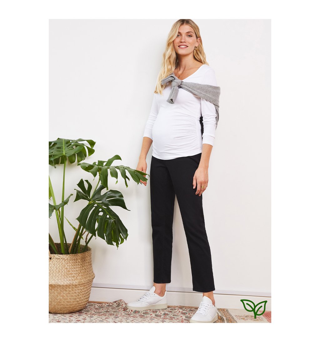 Over the Bump Organic Maternity Boyfriend Jeans – Isabella Oliver UK