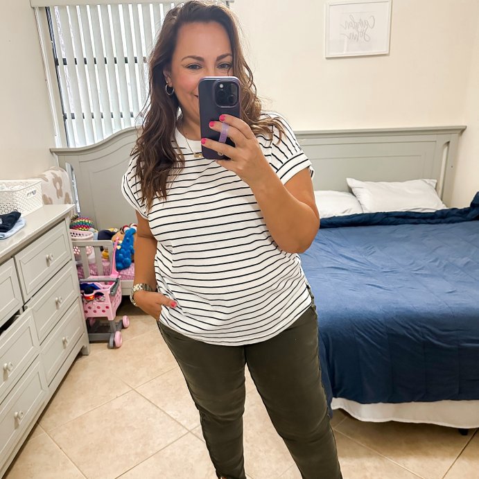 user image by @mysemistyledlife, Women's Extended Short Sleeve T-Shirt - A New Day™