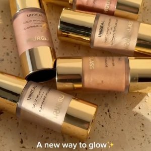 @spacenk&rsquo;s instagram video of Hourglass No. 16 Highlighter Brush,Hourglass Unreal Liquid Highlighter,Hourglass Unreal Liquid Highlighter,Hourglass Unreal Liquid Highlighter,Hourglass Unreal Liquid Highlighter,Hourglass Unreal Liquid Highlighter