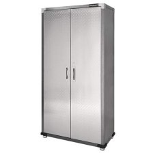 Shop Mastercraft 36" Diamond Series 2-Door Tall Cabinet with Adjustable Shelves, 36 x 18 x 72-in and more