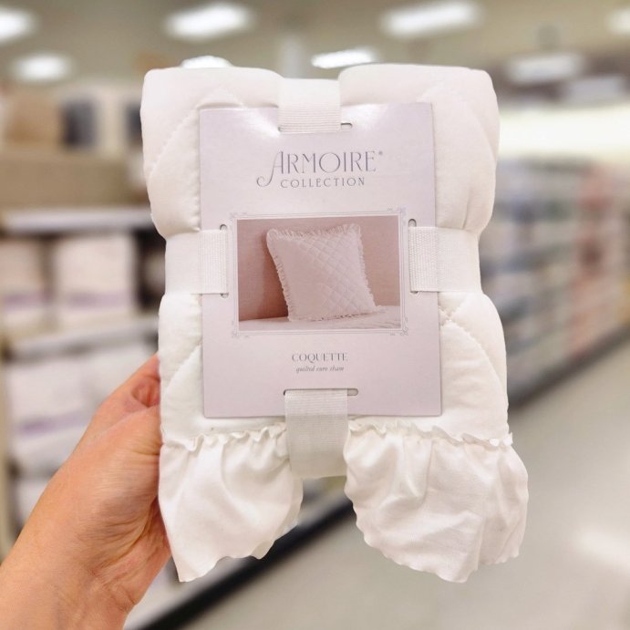 user image by @ohtarget, Armoire Collection Ruffle Pillow Sham White