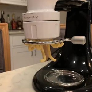  KitchenAid KPEXTA Stand-Mixer Pasta-Extruder Attachment With 6  Plates and Housing: Mixer Accessories: Home & Kitchen