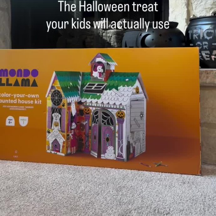 user image by @mymummydreams, Halloween Craft Haunted House Fort - Mondo Llama&#8482;