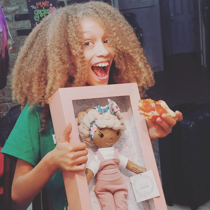 user image by @tiva.mielynn, HarperIman Aaliyah 14&#39;&#39; Plush Doll