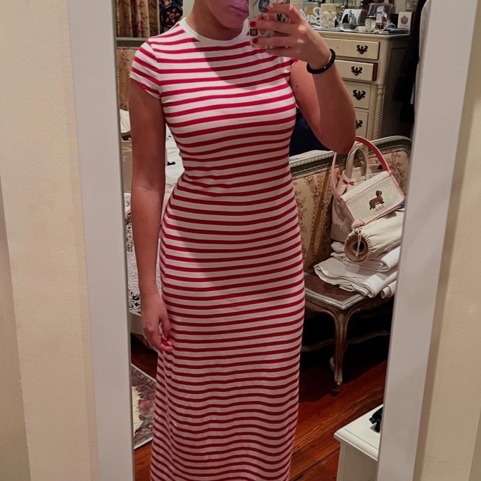 user image by @esingley.png, Women's Short Sleeve Knit Maxi Dress - A New Day™