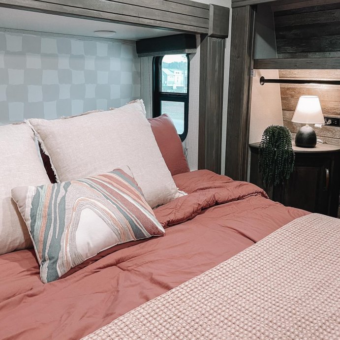user image by @southernsurroundings, 14&#34;x20&#34; Luxe Oblong Woven Marble Decorative Pillow Light Teal/Green/Terracotta - Threshold&#8482;: Cotton Fabric, Indoor Use