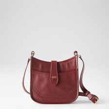 Shop Cassie Leather Crossbody, Leather, Port and more