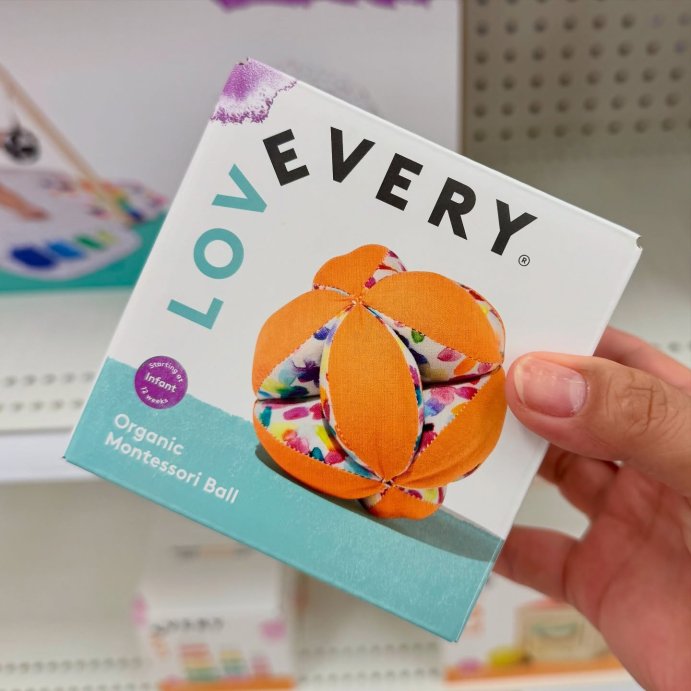 user image by @katattarget, Lovevery Organic Montessori Ball Baby Toy