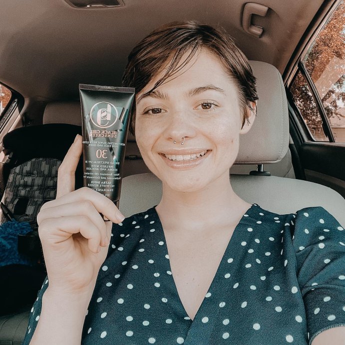 user image by @skincoachrachael, Black Girl Sunscreen Broad Spectrum Infused with Jojoba Oil - SPF 30 - 3 fl oz