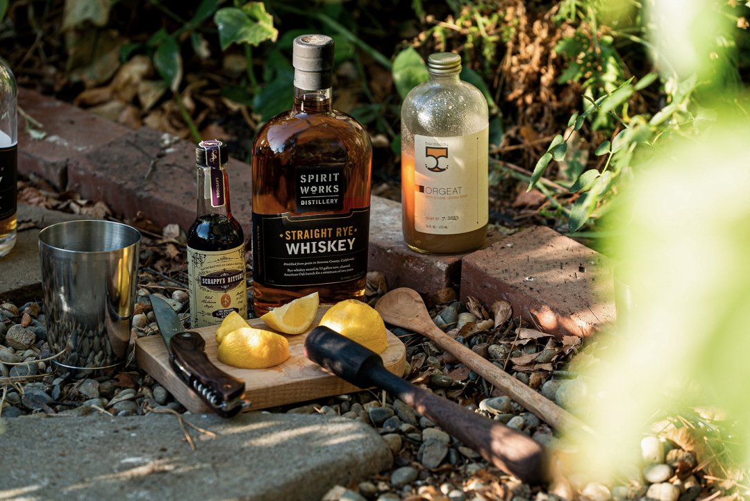 Lavender Lift Whiskey Cocktail Barebones Living