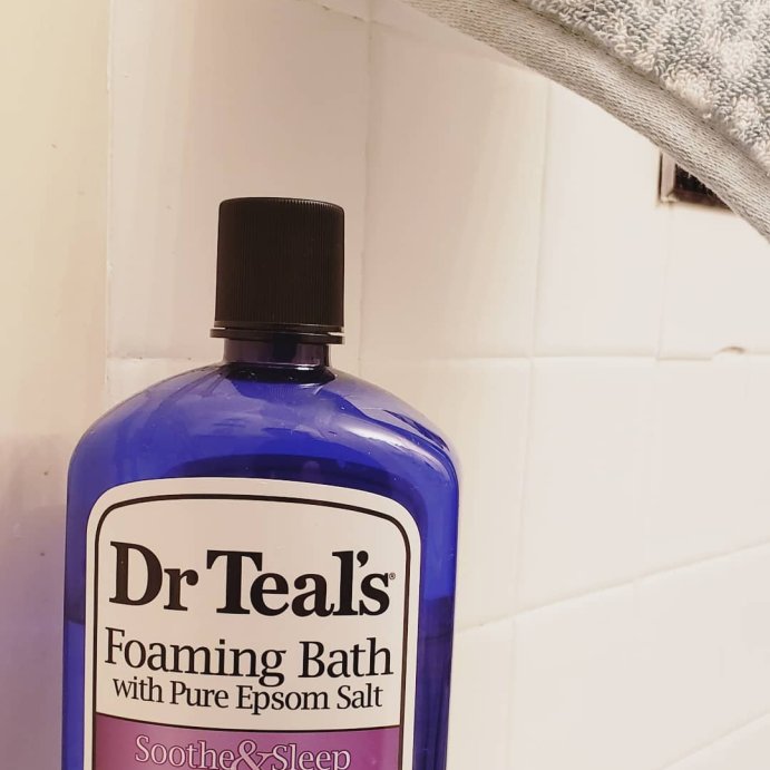 user image by @thelittlecottagewitch, Dr Teal&#39;s Soothe &#38; Sleep Lavender Foaming Bubble Bath - 34 fl oz
