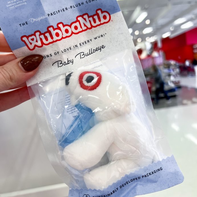 user image by @twotargetmoms, WubbaNub Pacifier - Target Bullseye