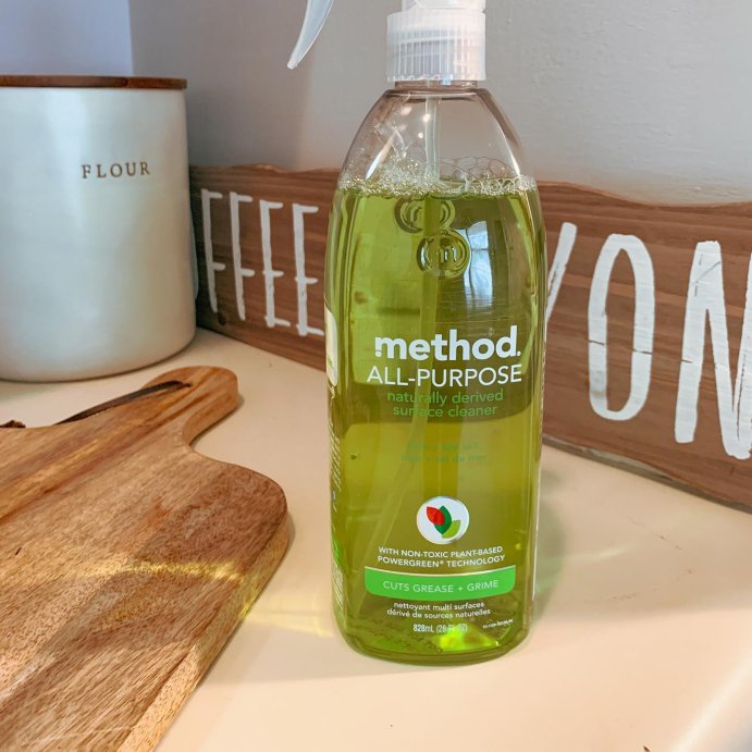 user image by @unfilteredmillennialmom, Method Lime + Sea Salt Cleaning Products All Purpose Cleaner Spray Bottle - 28 fl oz