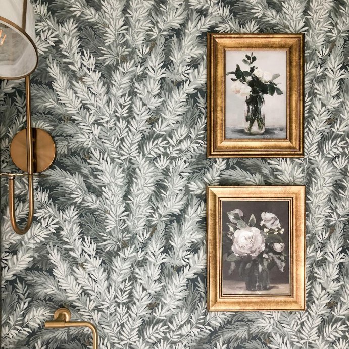 user image by @modernbymiles, 11&#34; x 14&#34; Floral Arrangement Framed Wall Canvas Gold/White - Threshold&#8482; designed with Studio McGee