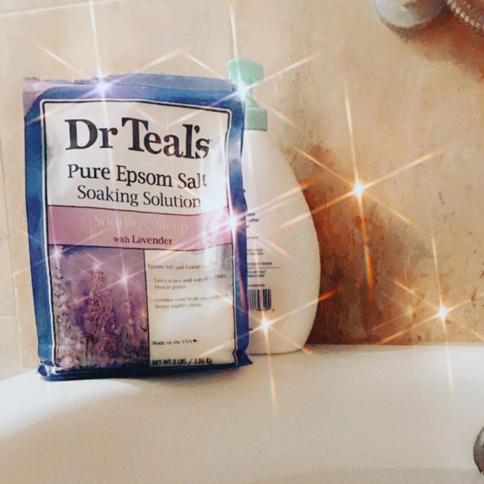 user image by @aenglish829, Dr Teal's Epsom Salt Magnesium Soak - Relax & Relief with Eucalyptus & Spearmint