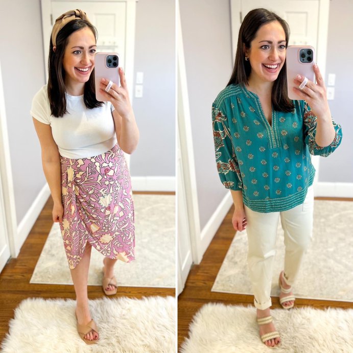 user image by @msnafashion, Short Sleeve Non-Shirred Maternity T-Shirt - Isabel Maternity by Ingrid & Isabel™