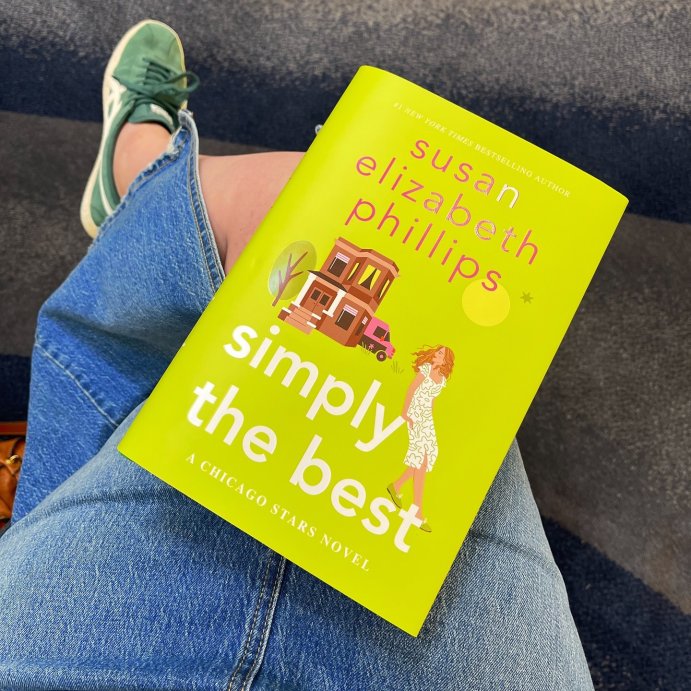 user image by @sweethoneyandbrei, Simply the Best - (Chicago Stars) by  Susan Elizabeth Phillips (Hardcover)
