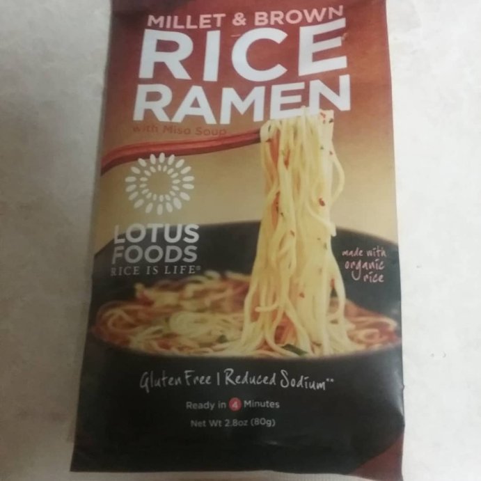 user image by @lovejones495, Lotus Foods Gluten Free and Vegan  Millet and Brown Rice Ramen 2.8-oz.