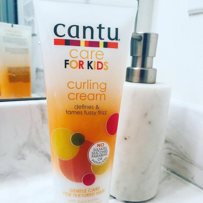 user image by @coily_locks, Cantu Care Value Size Curling Cream Curl Enhancer