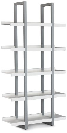 Shop Clark White Bookcase and more