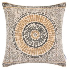 Shop Coussin Omari 20x20 naturel/champ doré and more