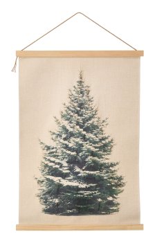 Shop Décoration de Noël murale arbre illuminé en tissu  and more