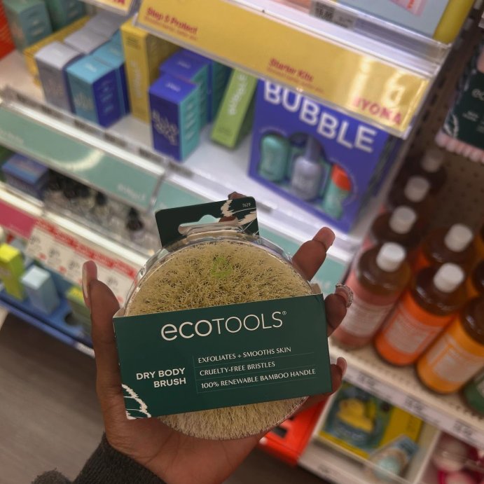 user image by @hygi.enics, EcoTools Dry Body Brush - Gray