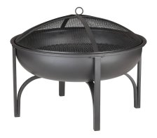 Shop CANVAS Blairmore Outdoor Wood Burning Fire Pit, 29-in, Black and more