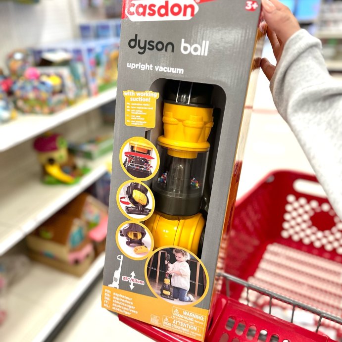 user image by @targetchaos, Dyson Casdon Toy Ball Vacuum with Working Suction, Zooming Colorful Beads and Removable &#39;Dirt&#39; Compartment!