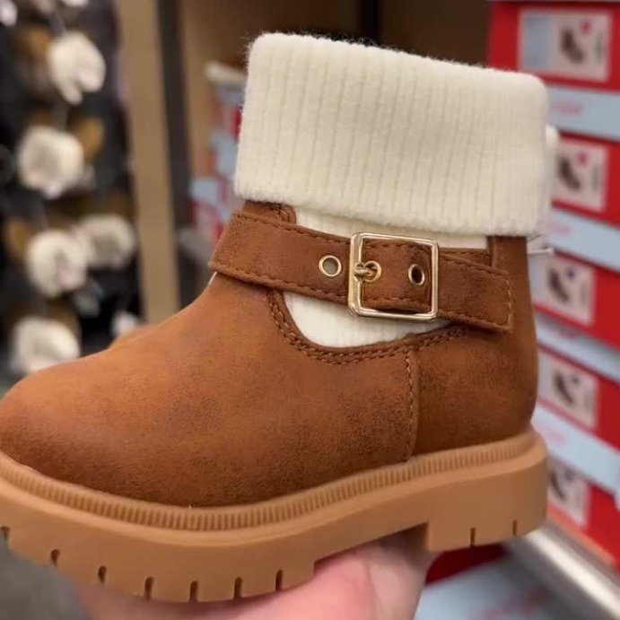 user image by @catandjackbytarget, Toddler Girls' Trista Zippered Booties - Cat & Jack™ Cognac