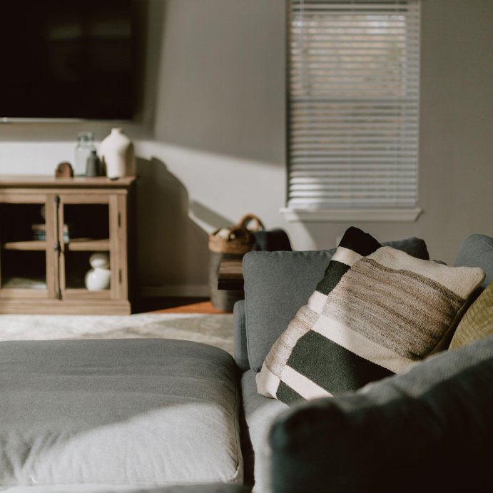 user image by @runningspringsretreat, Oversized Blocked Woven Square Throw Pillow - Threshold™