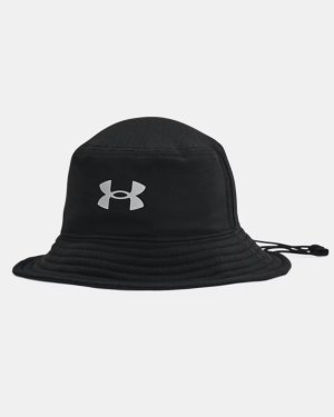 Men's Under Armour Iso-Chill ArmourVent Bucket Hat – BLACK – CSC