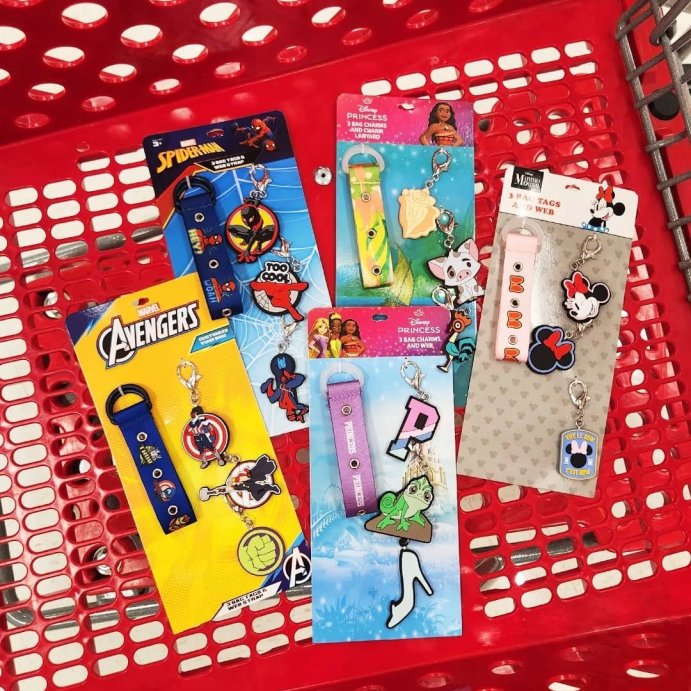 user image by @ohtarget, Disney Avengers Printed Handbag Strap with Bag Charm