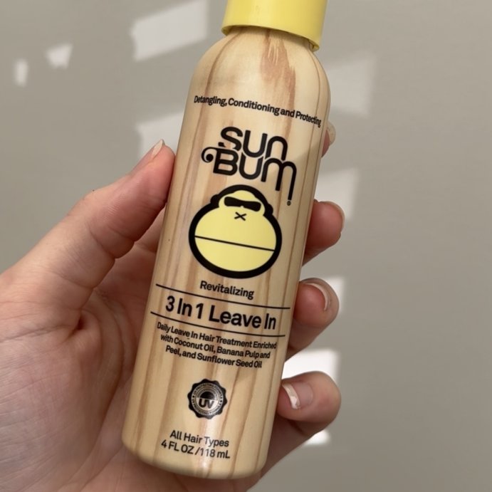 user image by bayleigh_barnes, Sun Bum 3-in-1 Leave-In Hair Conditioner Treatment