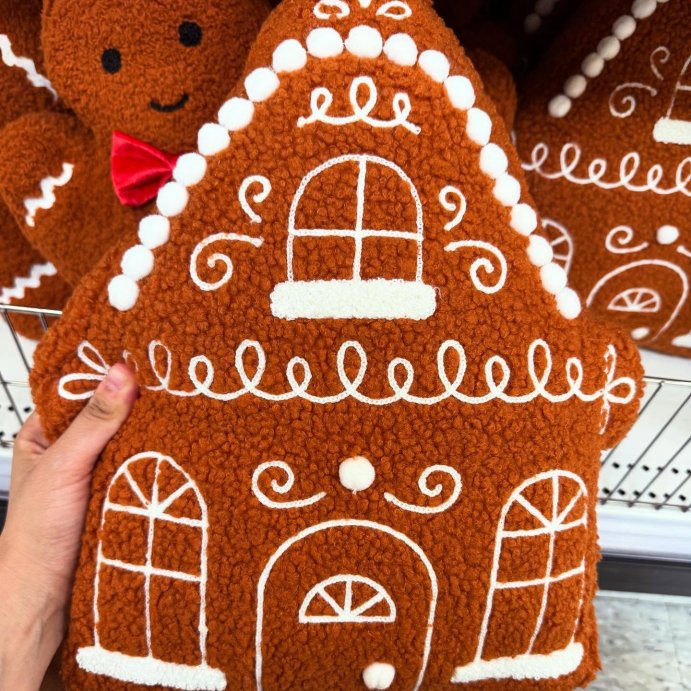 user image by @goth_cart, Christmas Gingerbread House Throw Pillow - Wondershop&#8482;
