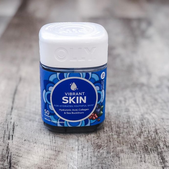 user image by @kate.killoran, OLLY Glowing Skin Collagen Chewable Gummies - Berry - 50ct