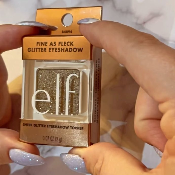 user image by @hometester89, e.l.f. Fine as Fleck Glitter Eyeshadow - 0.07oz