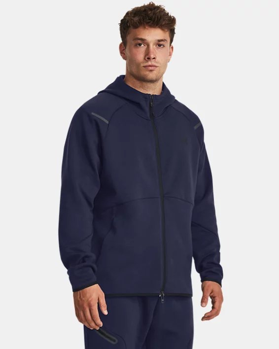 Under Armor Unstoppable Fleece Full-Zip Jacket - 1379806-490