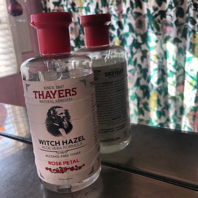 user image by @yourneighborhood_witch, Thayers Natural Remedies Witch Hazel Alcohol Free Toner with Rose Petal