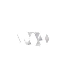 Shop type A MDF Floating Hexagonal Wall Shelves, 3-pc and more