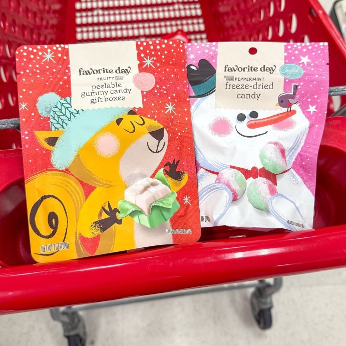 user image by @targettakesmypaycheck, Freeze Dried Peppermint Christmas Candy - 1.2oz - Favorite Day&#8482;