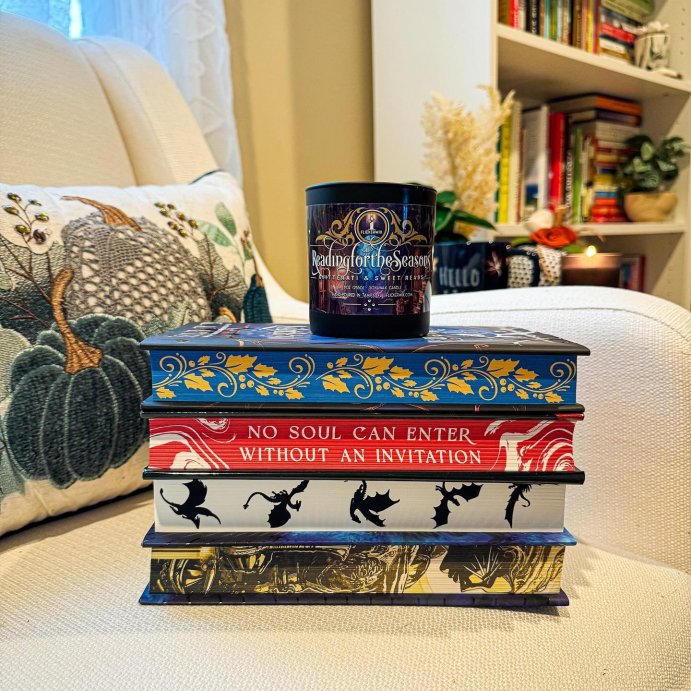 user image by @readingfortheseasons, The Wren in the Holly Library (Deluxe Limited Edition) - by  K A Linde (Hardcover)