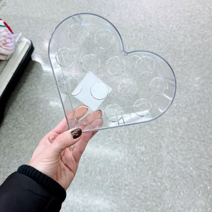 user image by @targetscallingme, Acrylic Vases Flat Heart - Bullseye&#39;s Playground&#8482;