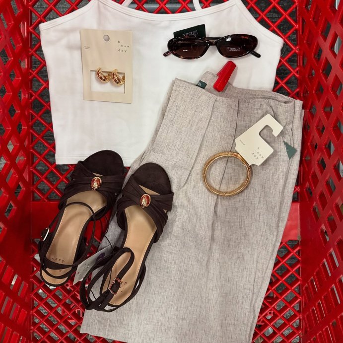 user image by @_targetxbri, Women's Linen Trousers - Wild Fable™ Beige